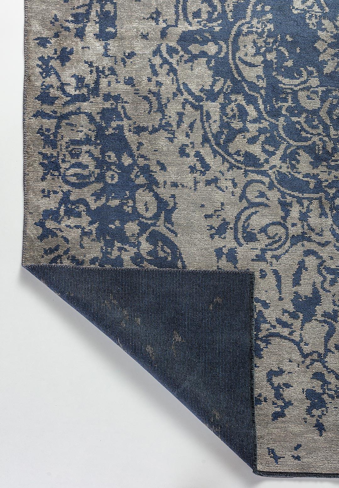 SEAL NAVY BLUE - BEIGE RUG