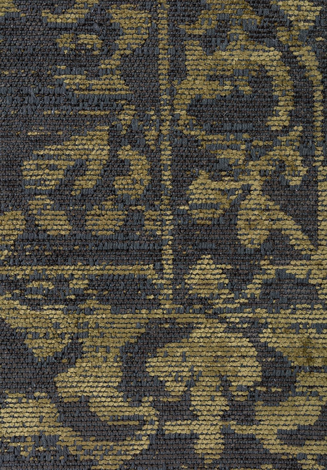 FLORA GREEN - ANTHRACITE RUG