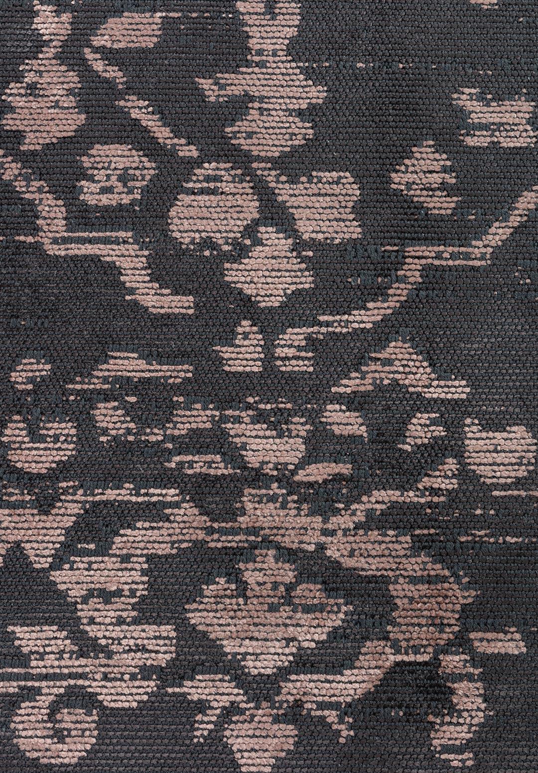 FLORA COPPER - CHARCOAL RUG