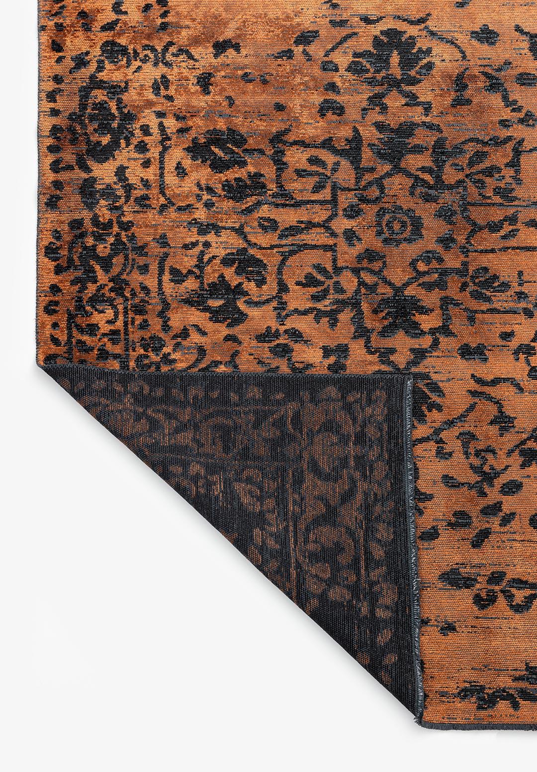 FLORA BLACK - TERRA RUG