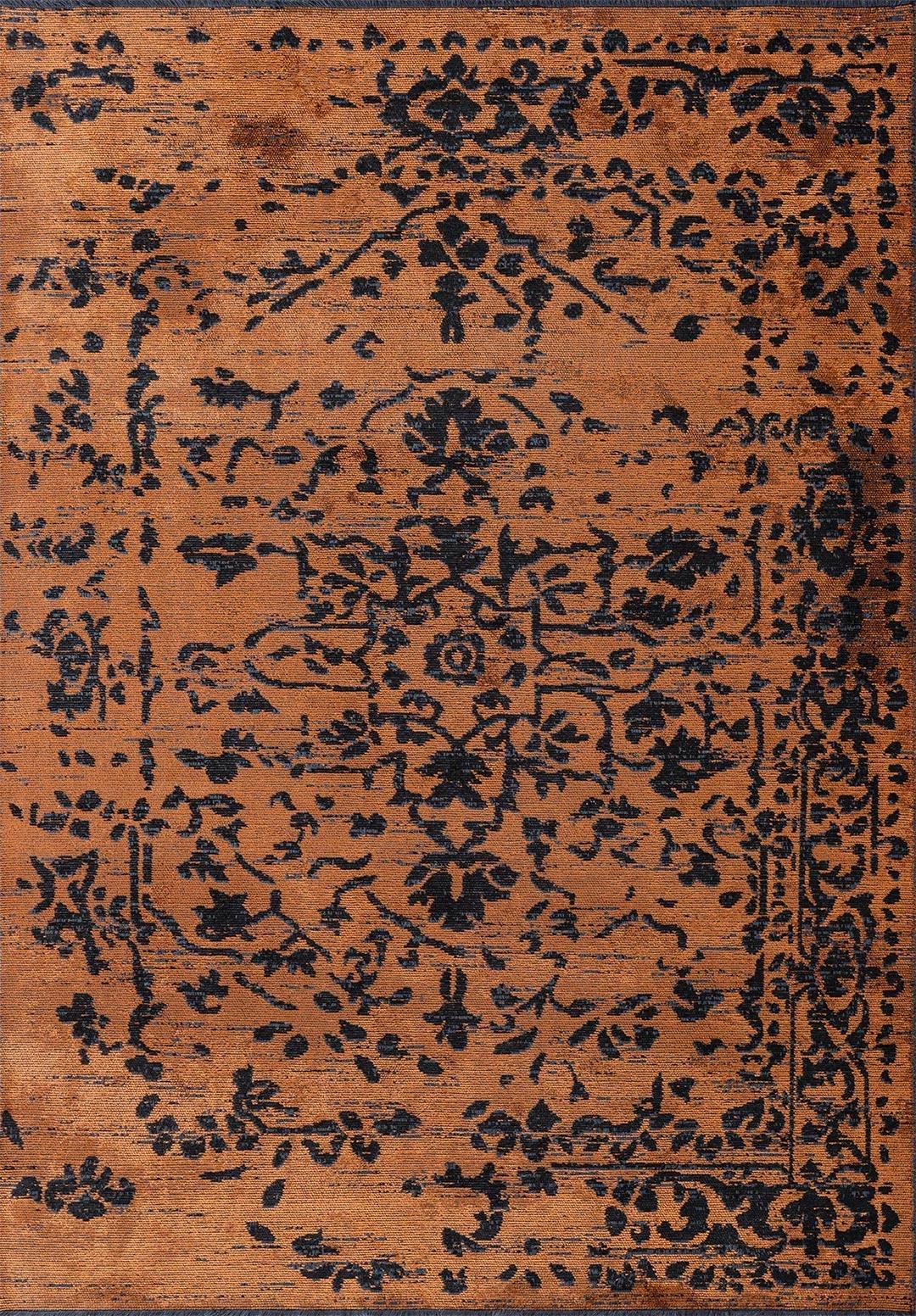 FLORA BLACK - TERRA RUG
