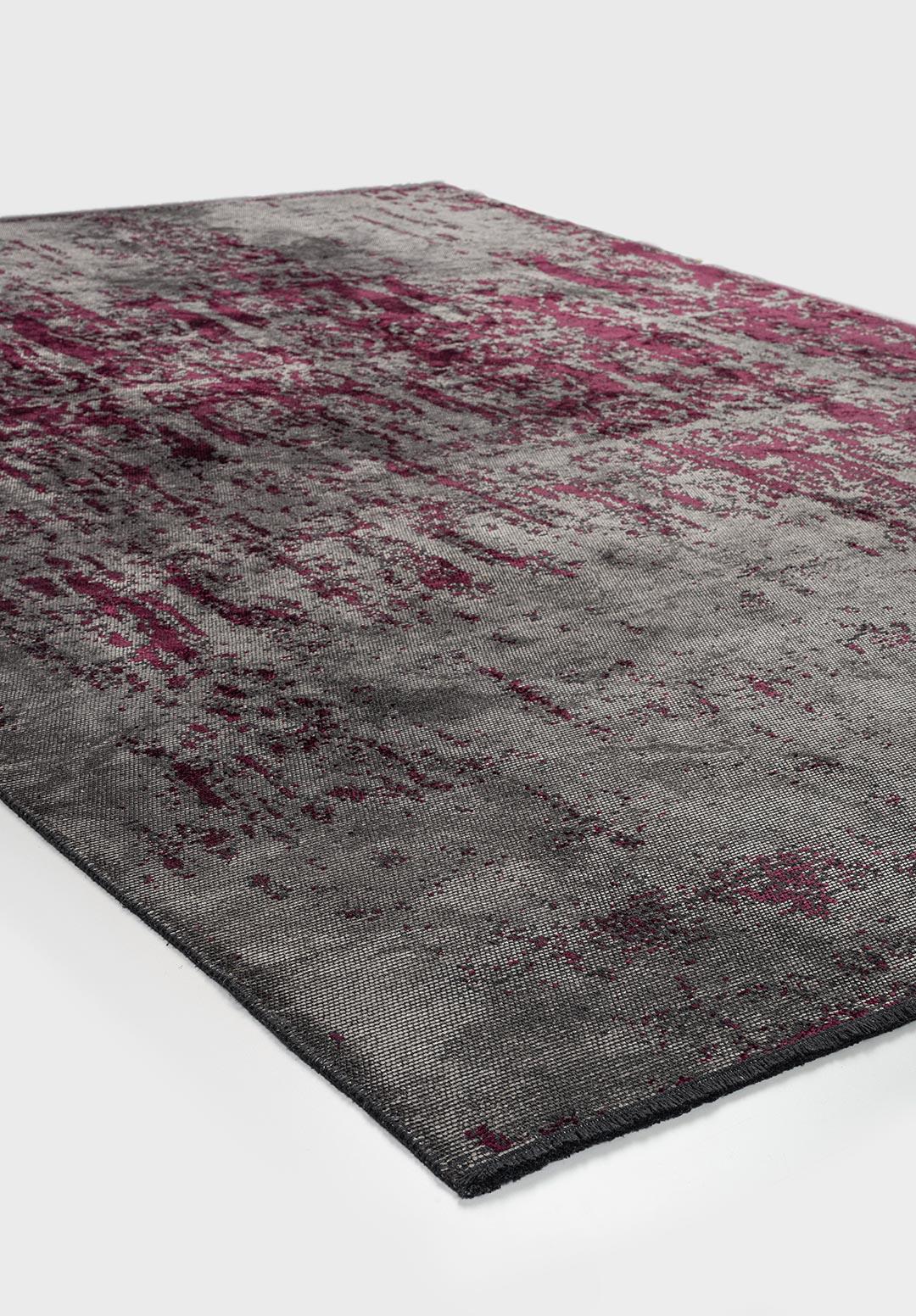 CAESAR GREY - DARK DAMSON RUG