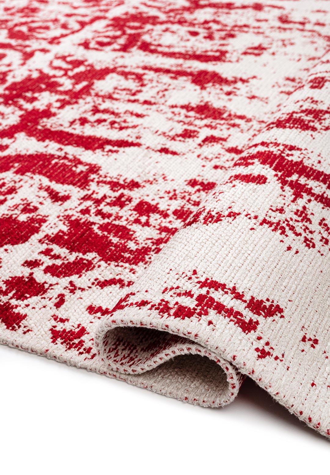CAESAR ECRU - RED RUG