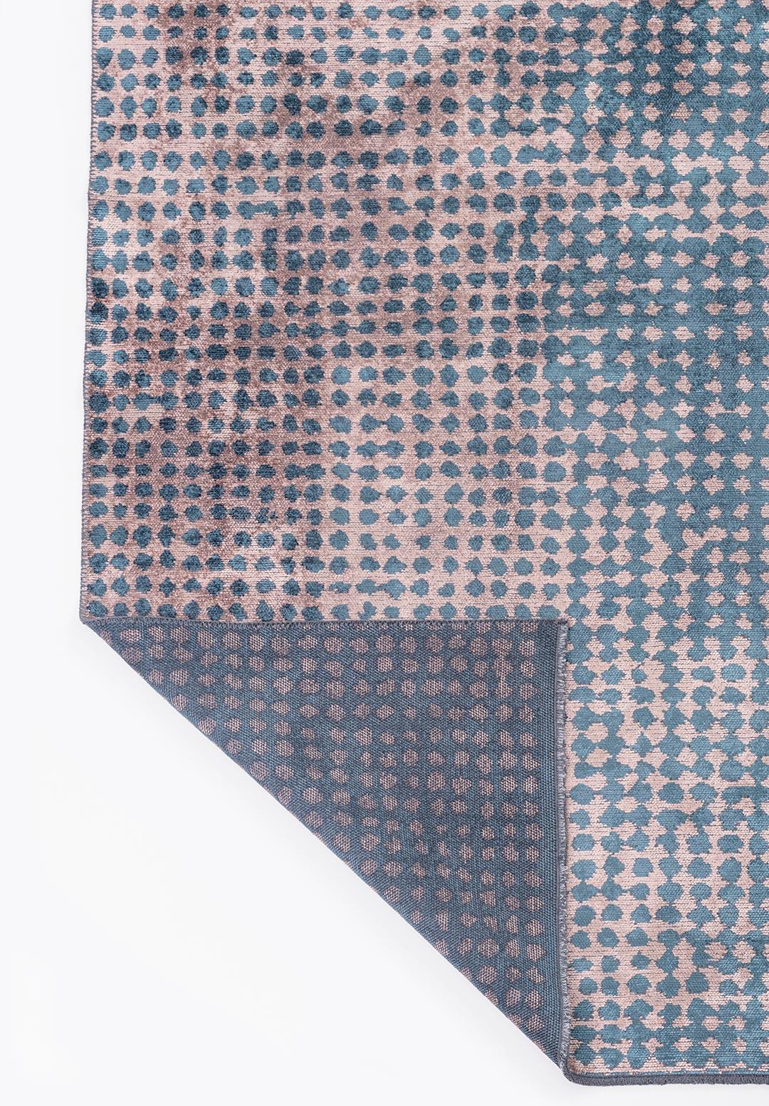 DOTS COPPER - PETROL RUG