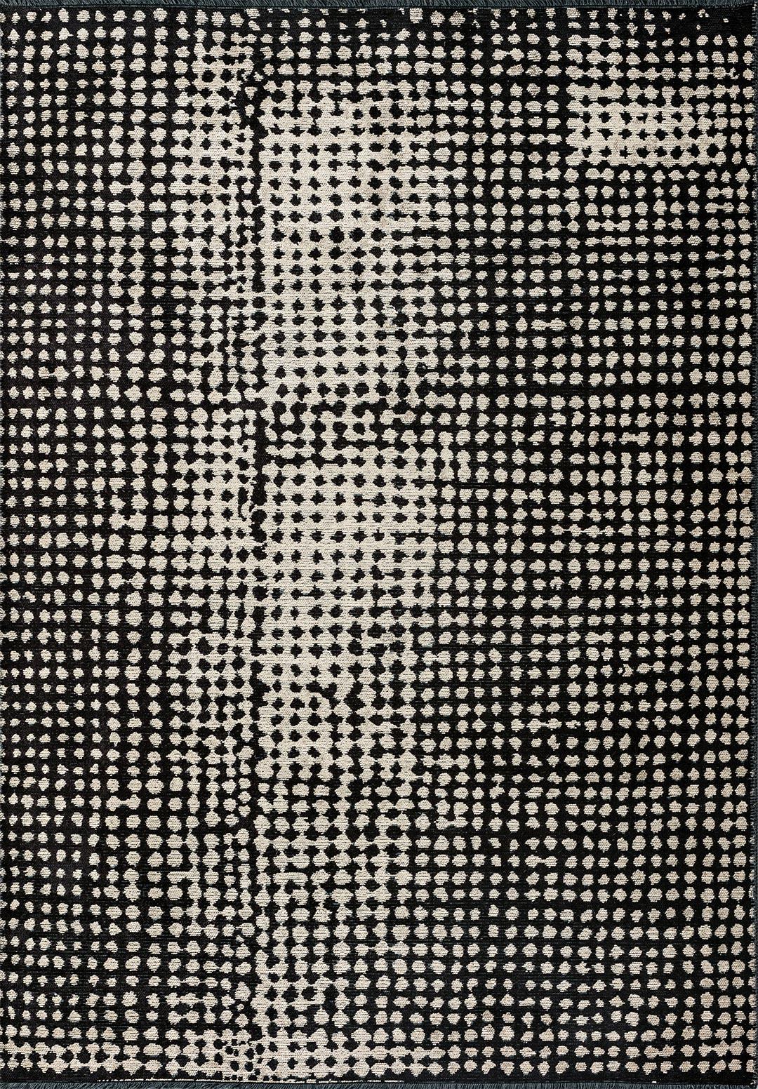 DOTS BLACK - CREAM RUG
