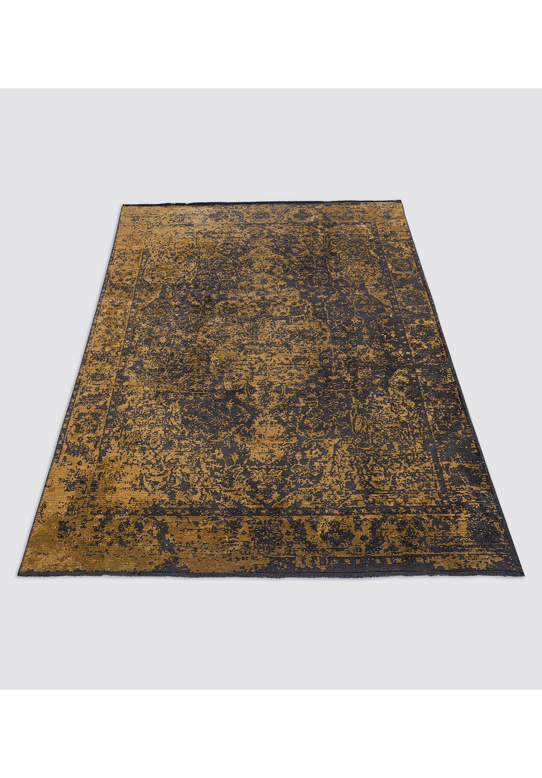 GLORY MUSTARD - ANTHRACITE RUG