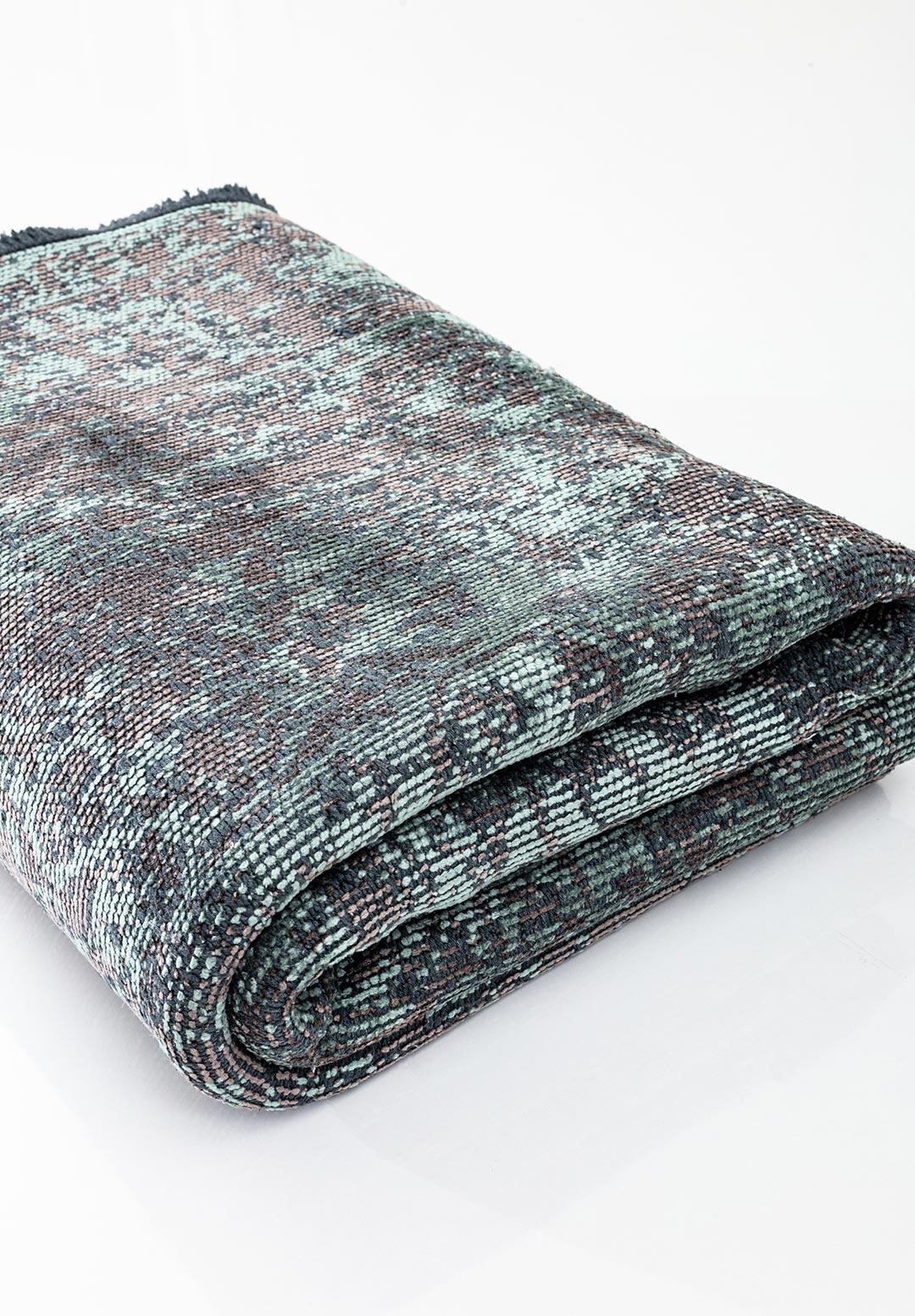 GLORY DARK GREY - RIVER GREEN RUG