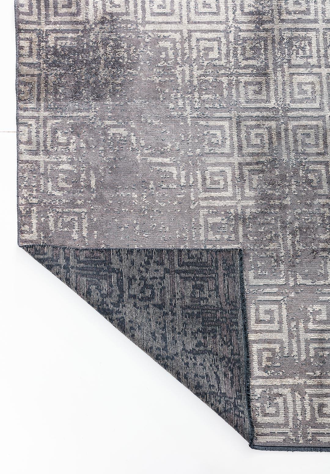 HELIX BEIGE - DARK GREY RUG