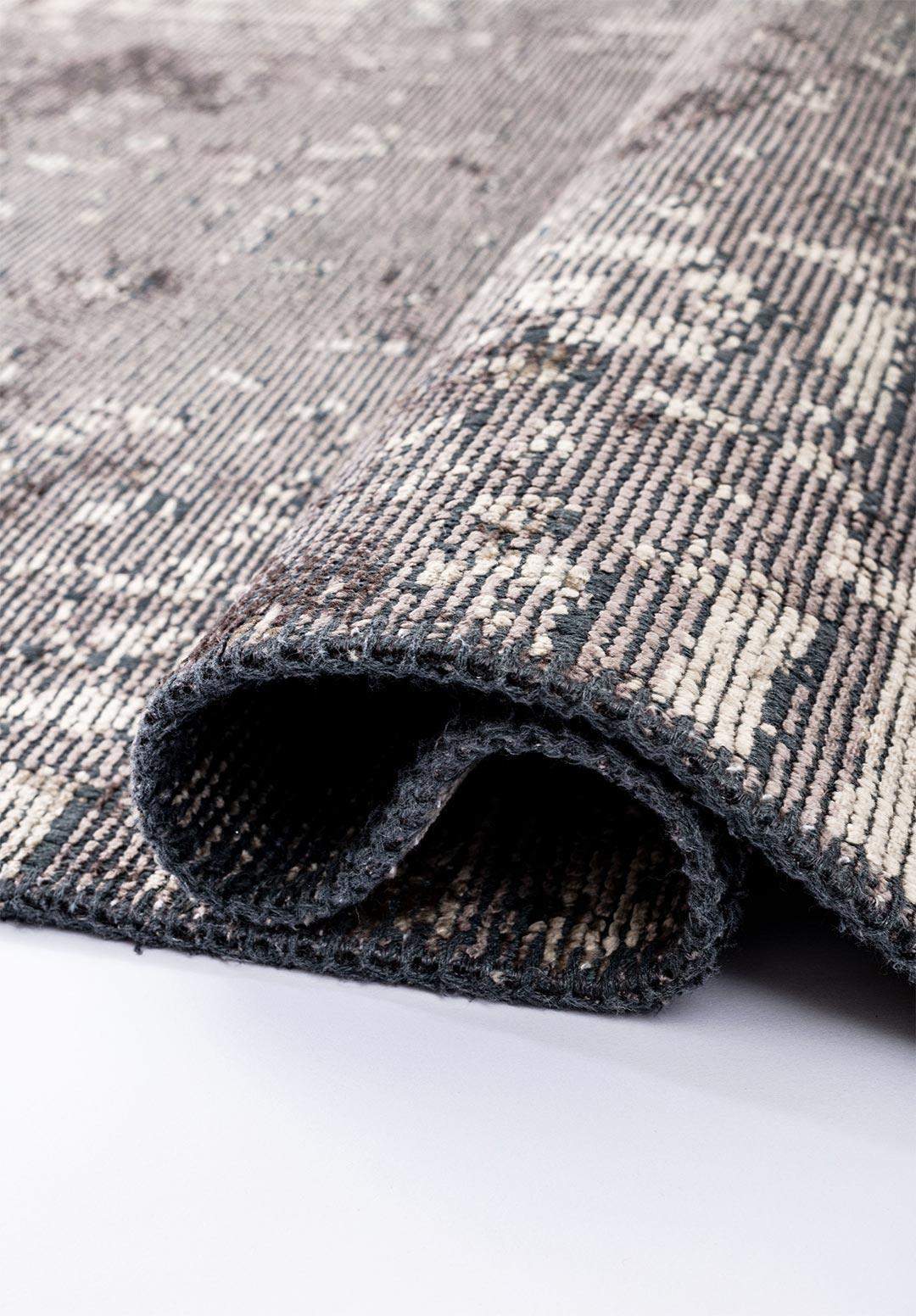 HELIX BEIGE - DARK GREY RUG