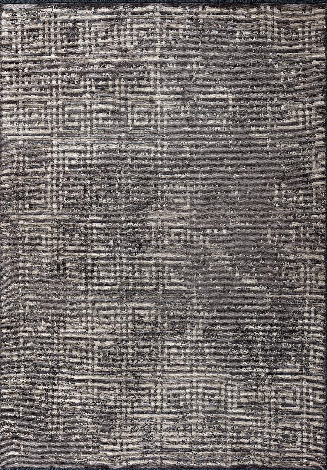 HELIX BEIGE - DARK GREY RUG