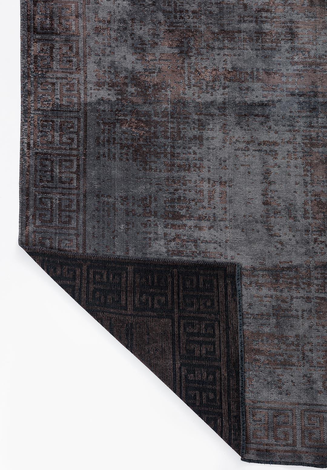 ANCIENT DARK MINK - GREY RUG