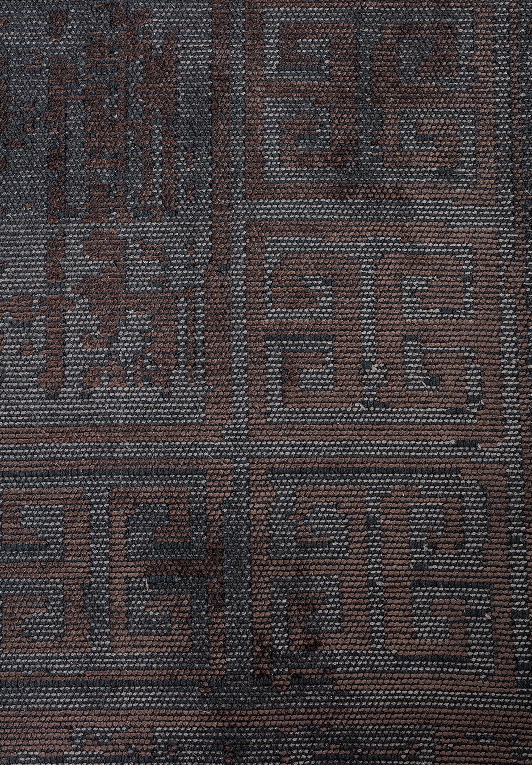 ANCIENT DARK MINK - GREY RUG