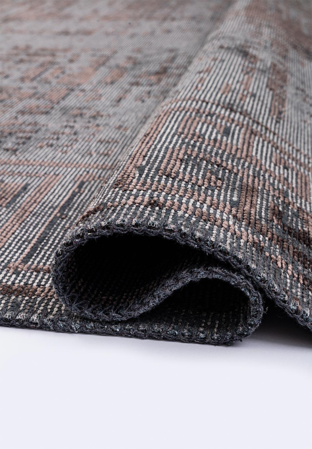 ANCIENT DARK MINK - GREY RUG