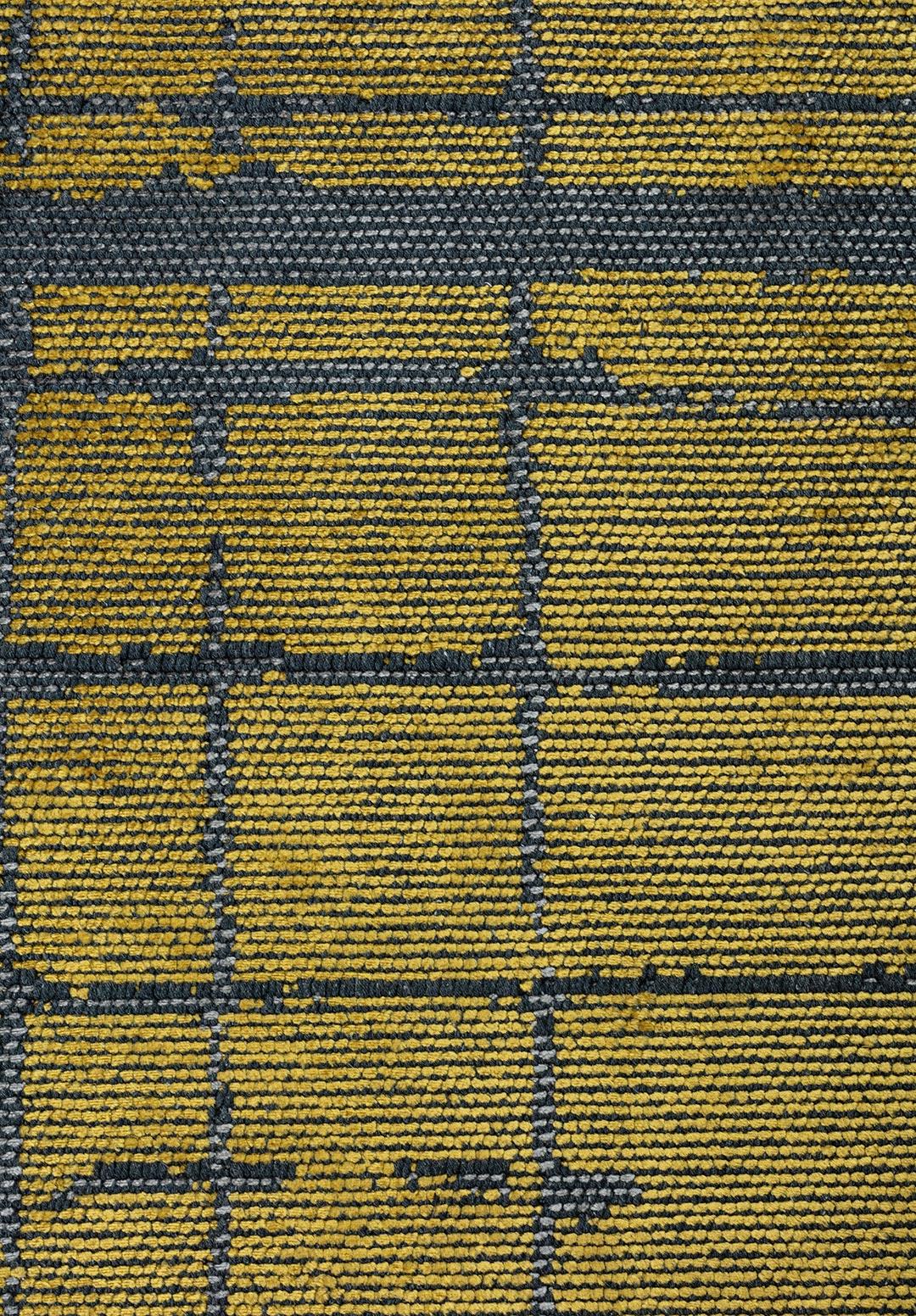 TRANI GREY - YELLOW RUG