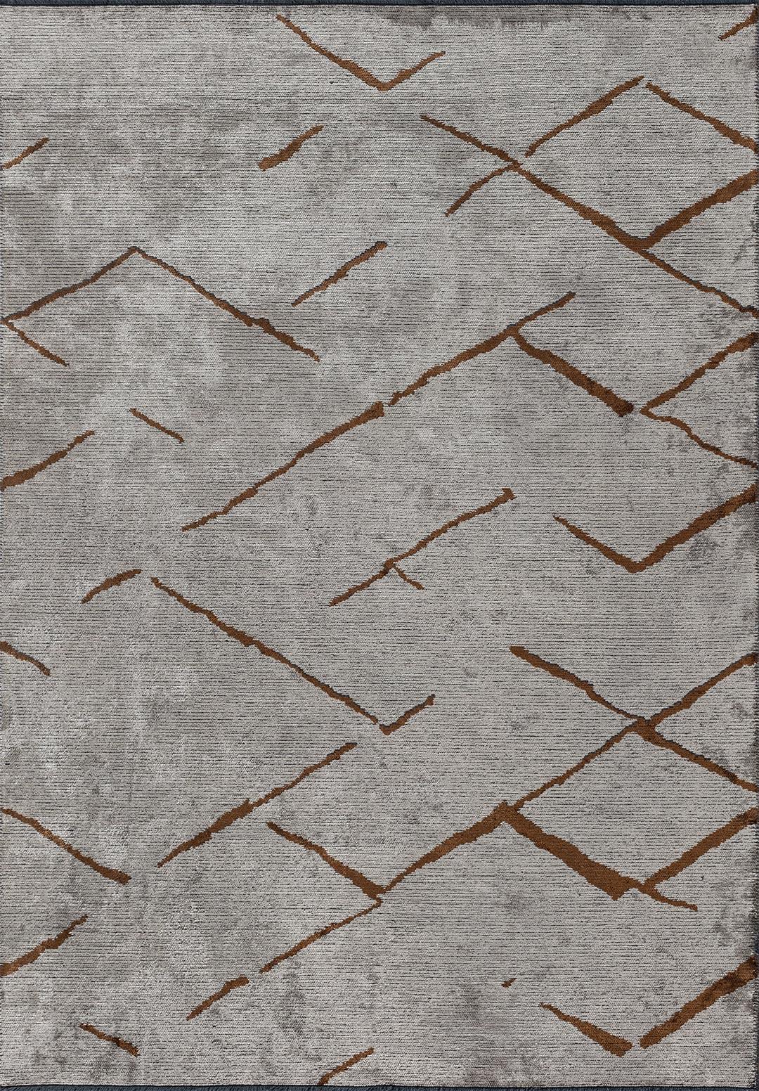 WAVE CACAO - CREAM RUG