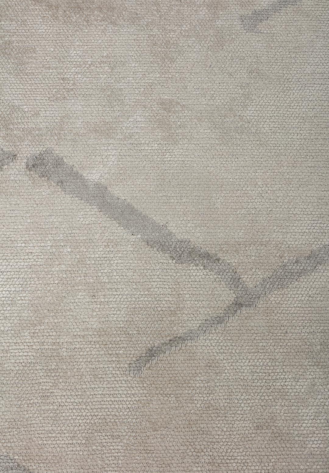 WAVE LIGHT GREY - ECRU RUG