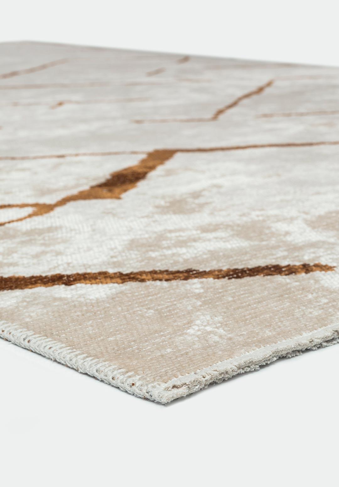 WAVE CACAO - ECRU RUG