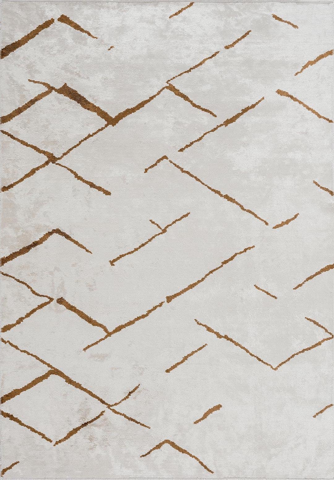 WAVE CACAO - ECRU RUG