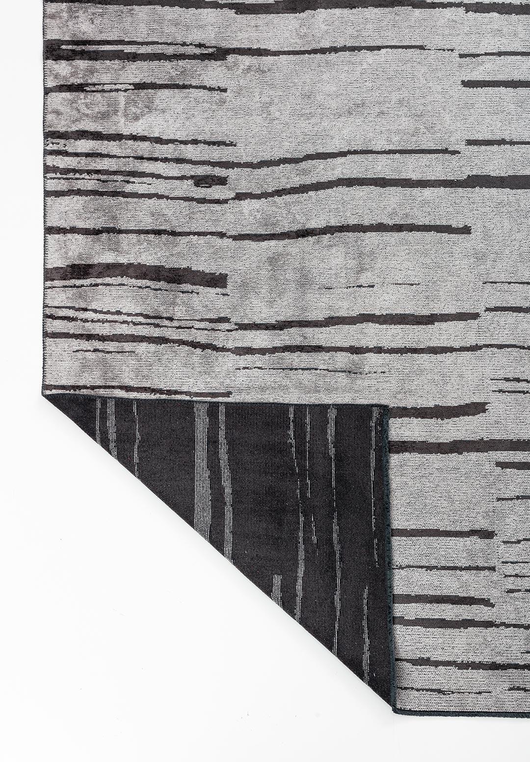 FLOW CHARCOAL - GREY RUG