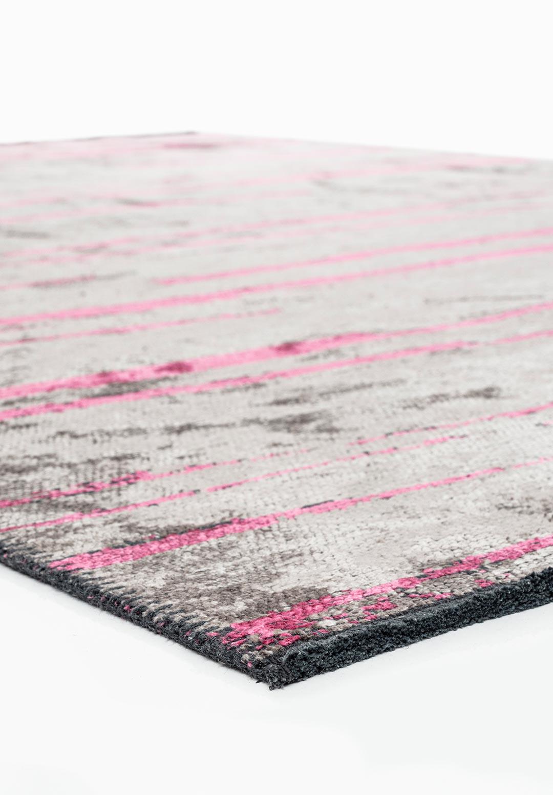 FLOW PINK - GREY RUG