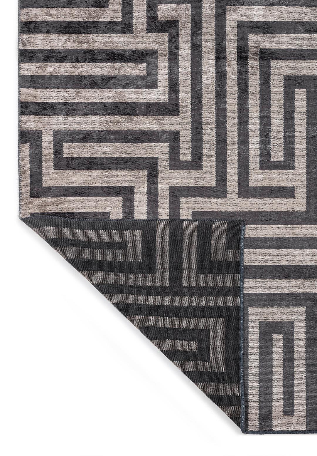 NEST CHARCOAL - BEIGE RUG
