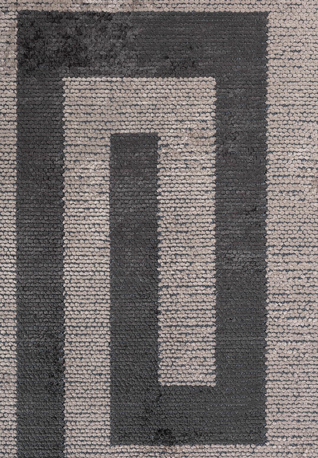 NEST CHARCOAL - BEIGE RUG