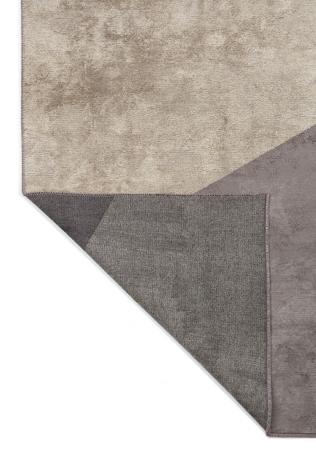 VERTEX DARK GREY - CREAM RUG