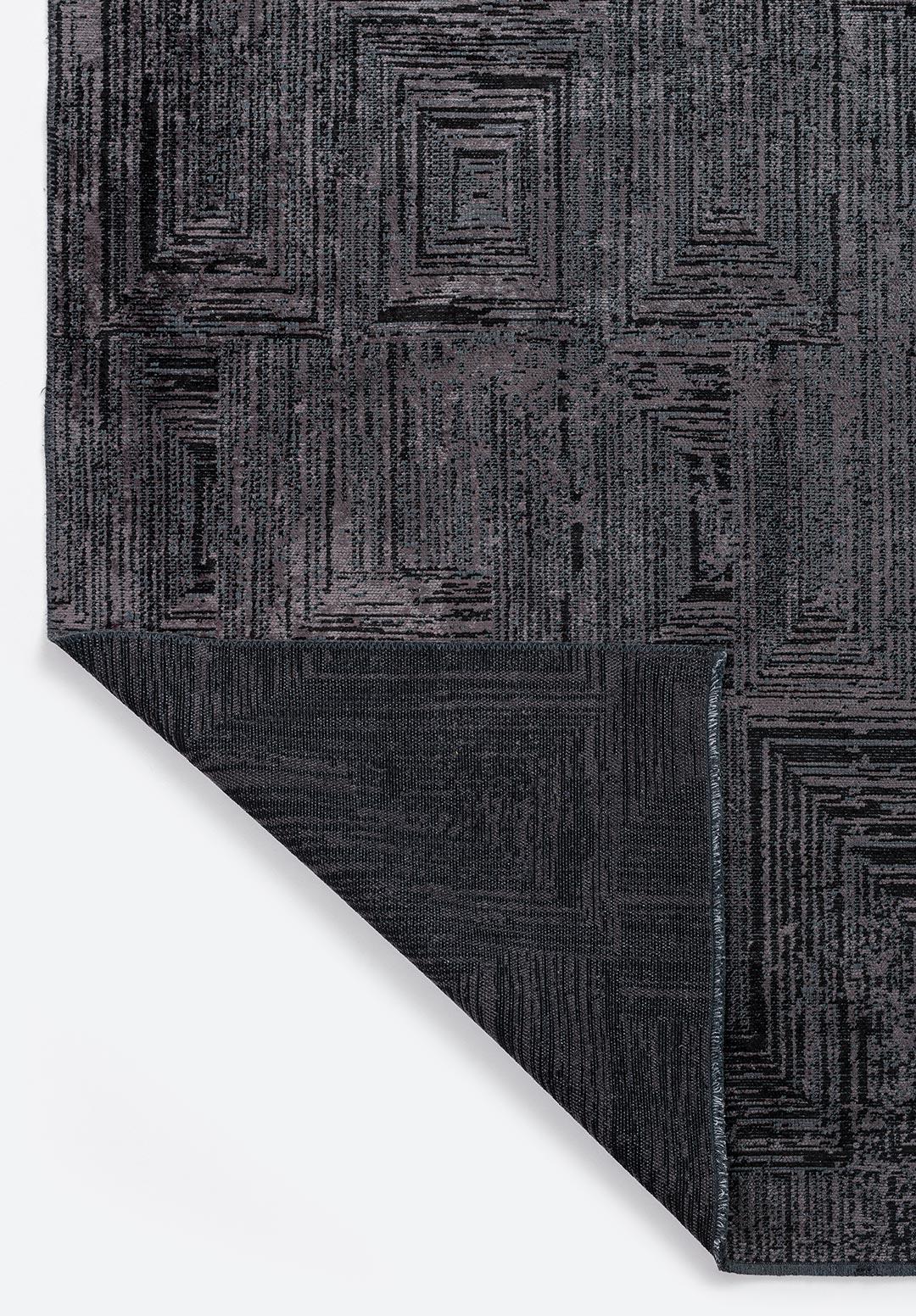 SICILY CHARCOAL - BLACK RUG