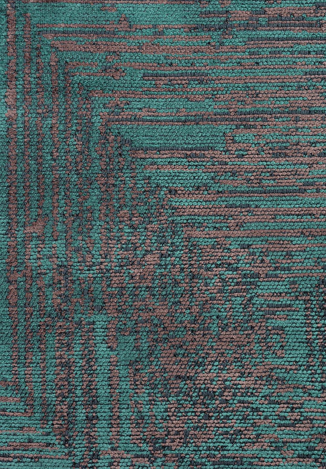 SICILY DARK MINK - DARK GREEN RUG