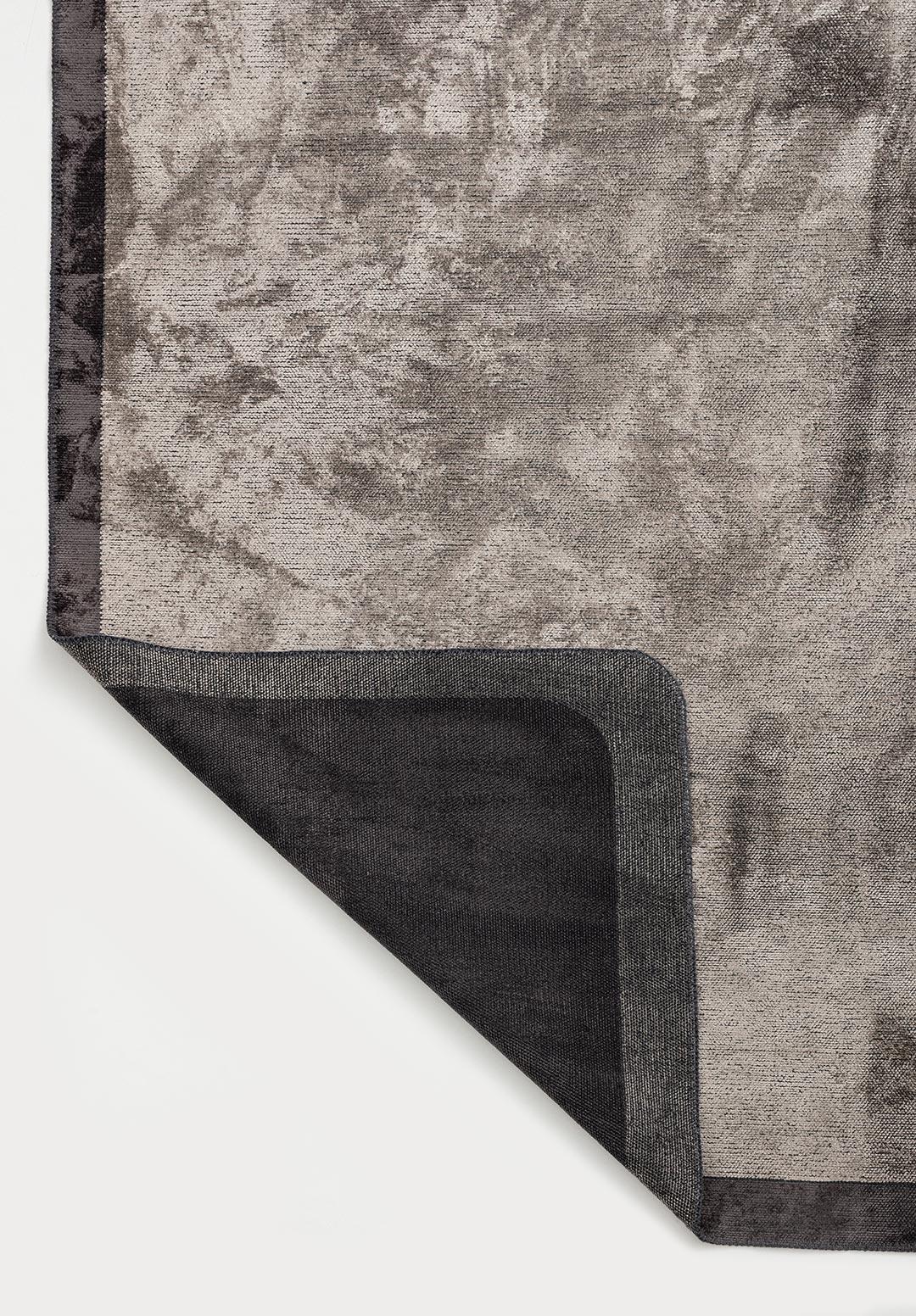 SPOT CHARCOAL - CREAM RUG