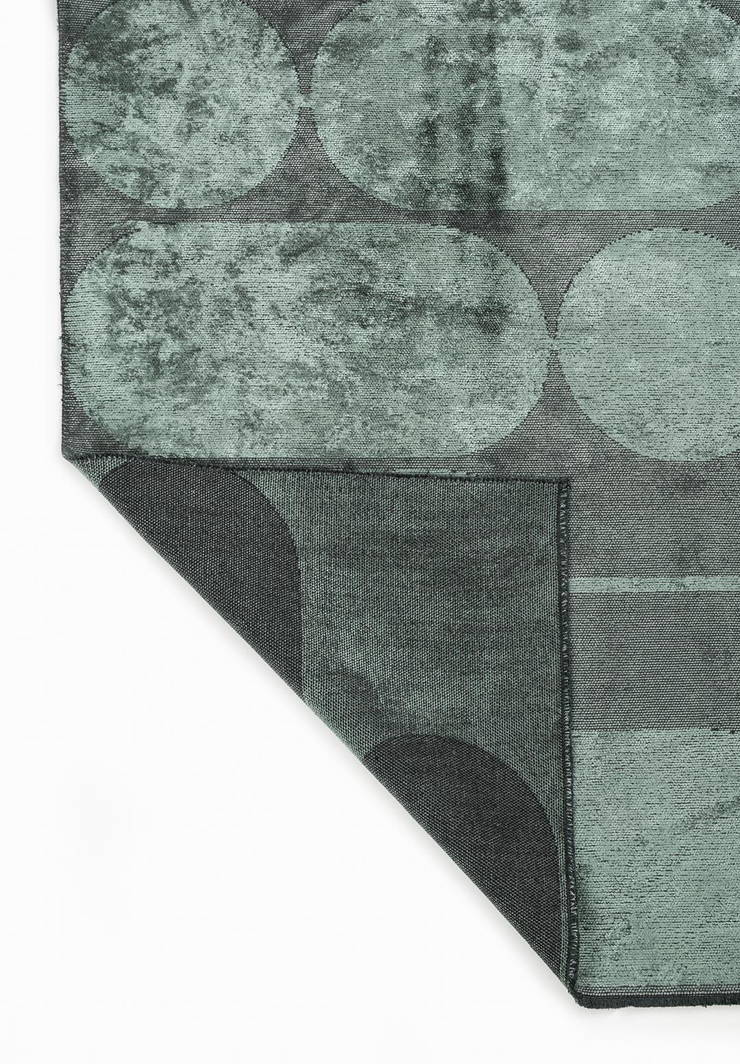 DIAGRAM RIVER GREEN RUG