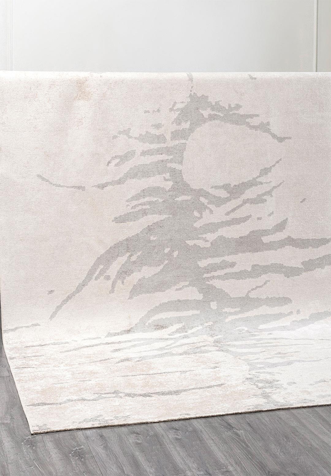 BUSH LIGHT GREY - ECRU RUG