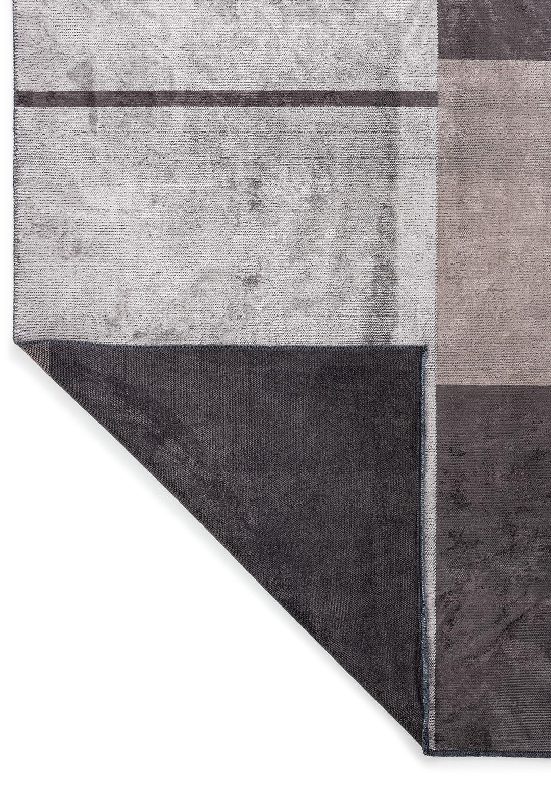 BLOCK CHARCOAL - DARK GREY - LIGHT GREY RUG
