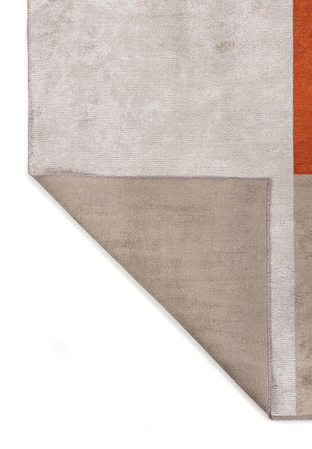 BLOCK NOUGAT - RUST - BONE RUG