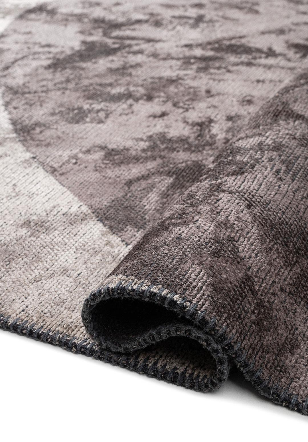 LAND DARK GREY - DARK MINK - BEIGE RUG