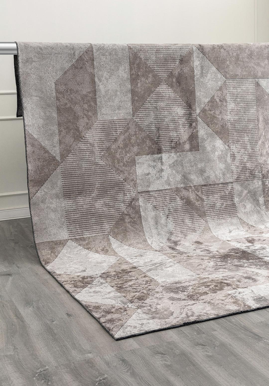 PORTAL DARK GREY - LIGHT GREY RUG