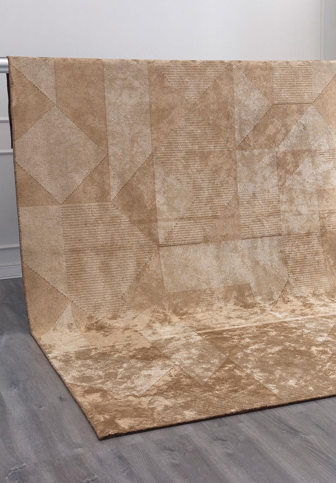 PORTAL DARK BEIGE - CREAM RUG