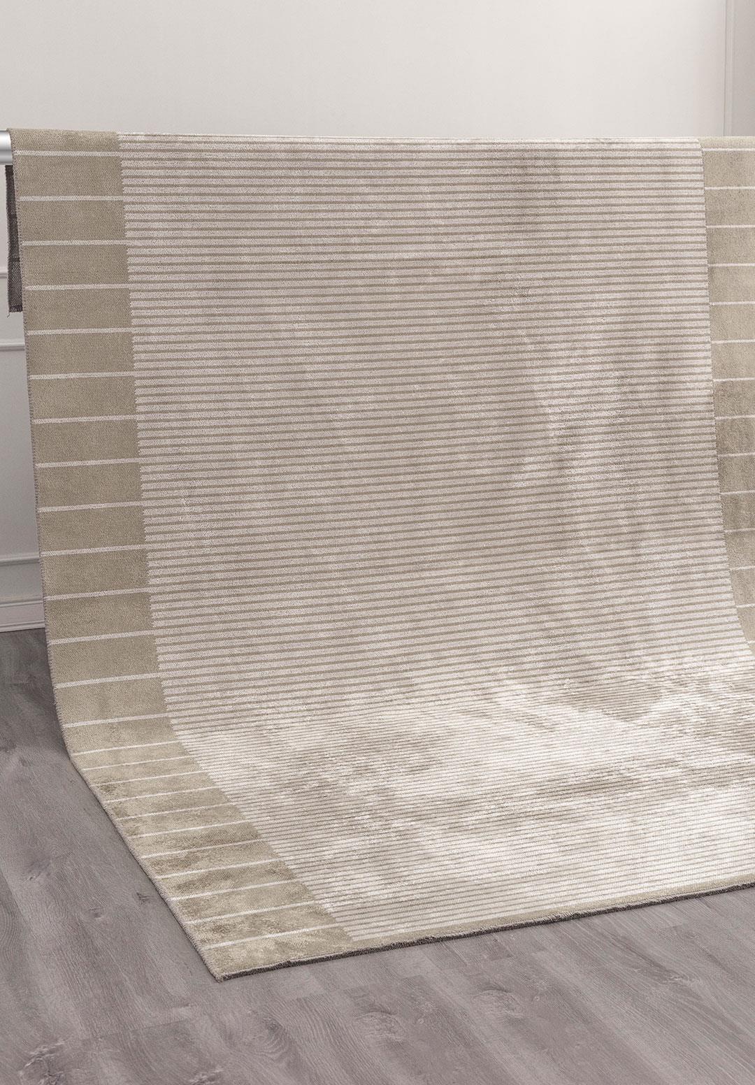 CONTRAST NOUGAT - BONE RUG