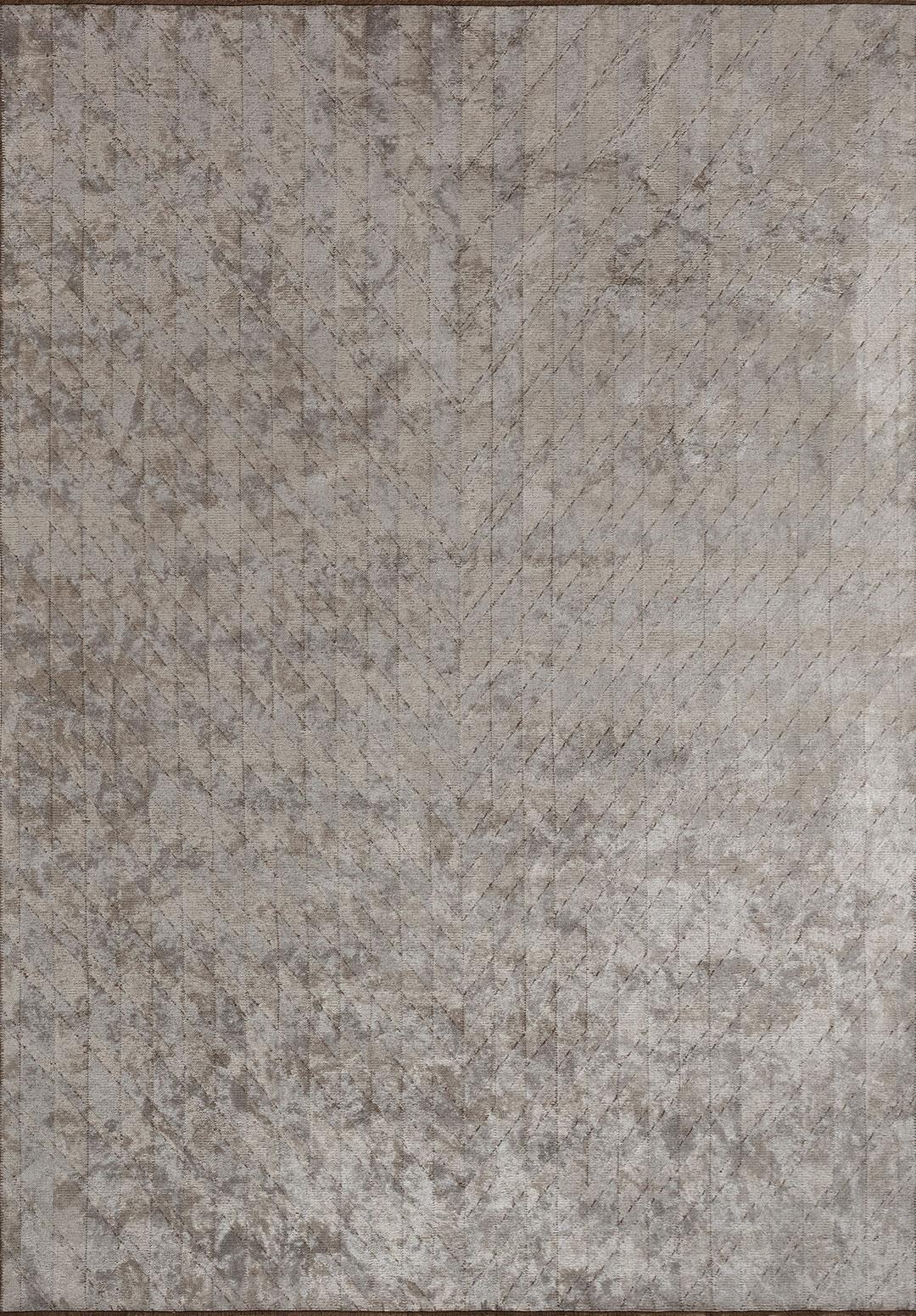 VECTOR LIGHT GREY - LIGHT CREAM RUG