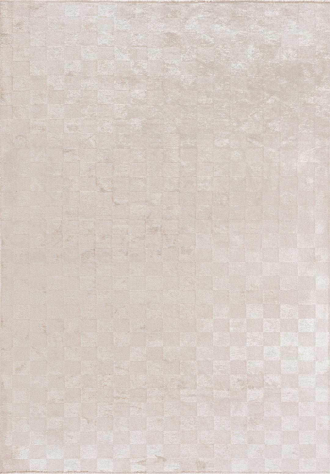 CHECKERS ECRU RUG