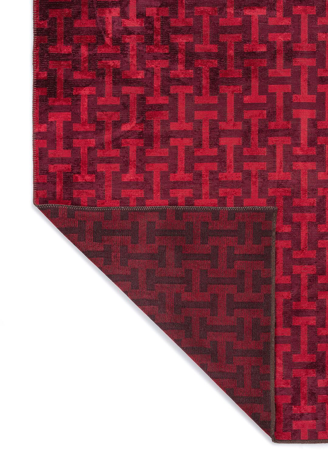 TIFFANY CHERRY - RED RUG