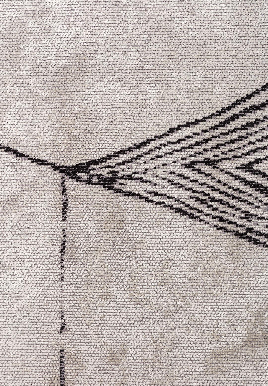 ASTRO BLACK - BONE RUG