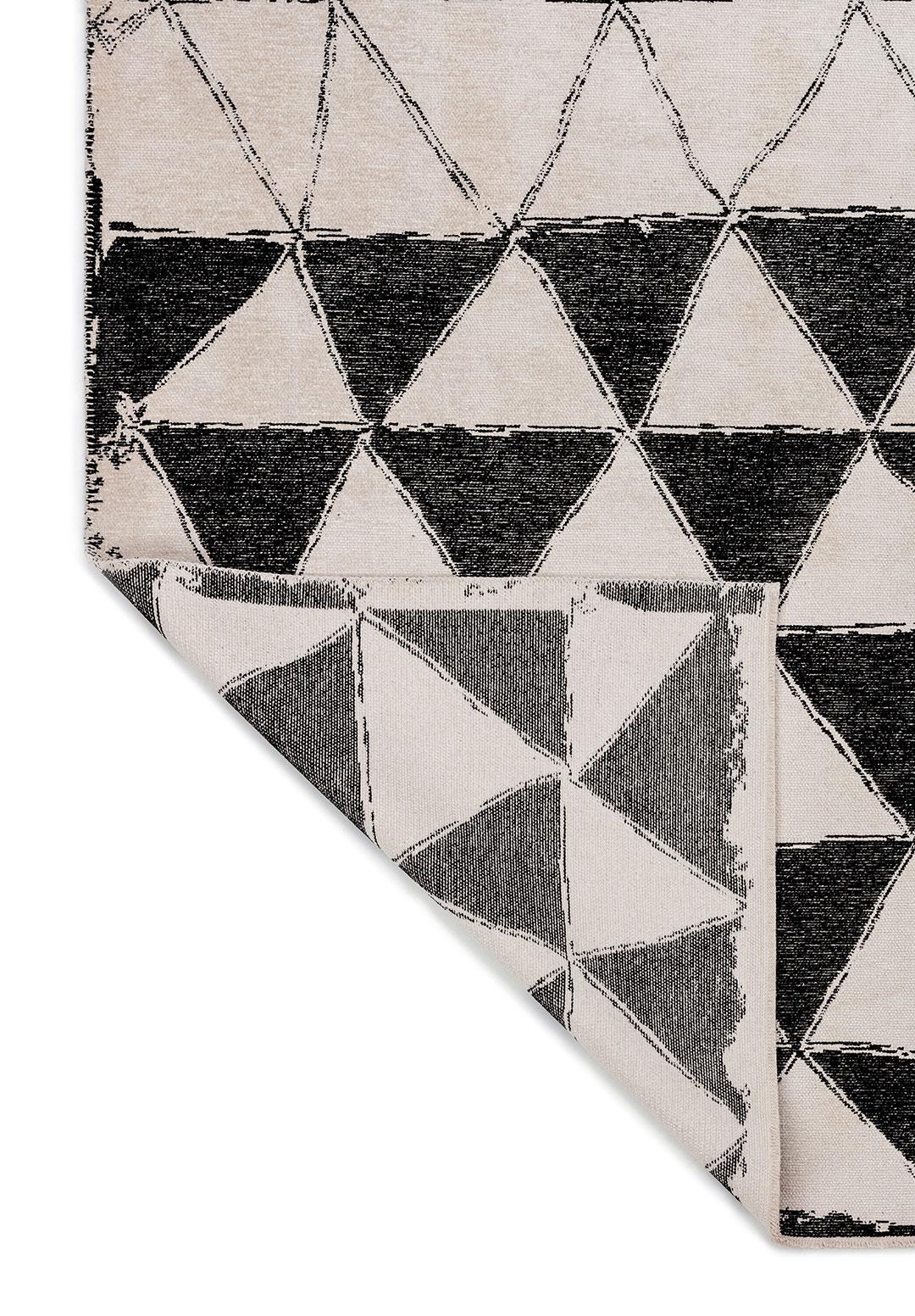 SIERRA BLACK - ECRU RUG