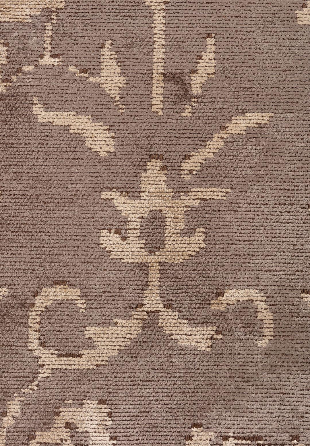 REGAL CREAM - DARK GREY RUG