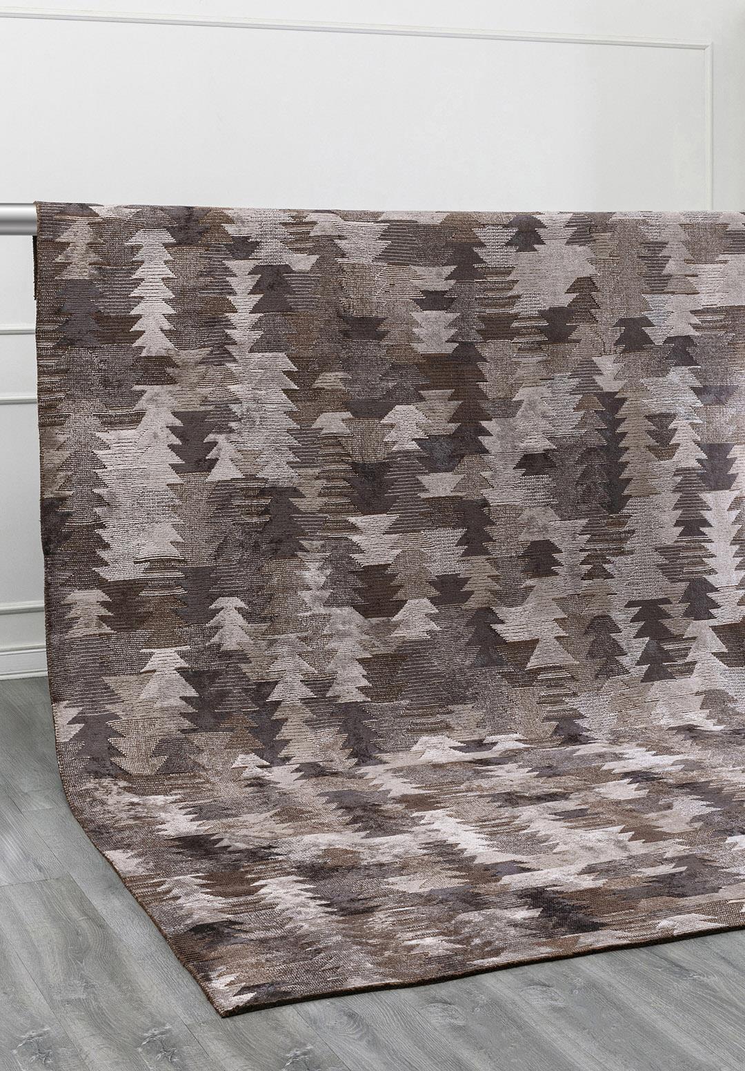 CLAN LIGHT GREY - DARK GREY - CHARCOAL RUG