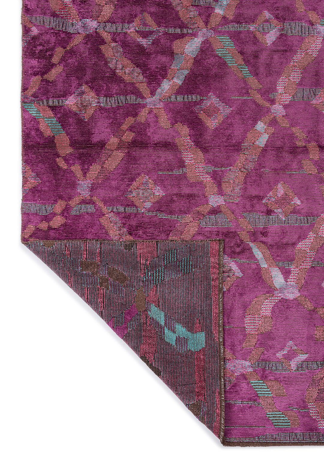 JASMINE PINK - PURPLE - TURQUOISE RUG