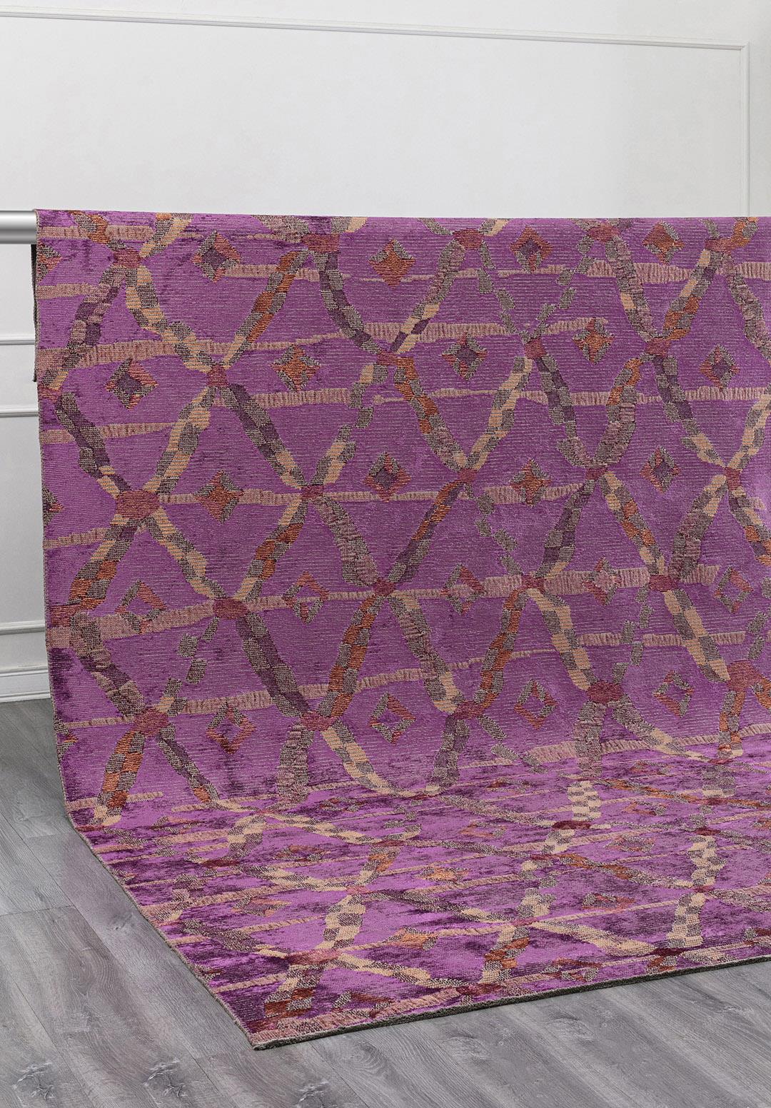 JASMINE CHERRY - PURPLE - TERRA RUG