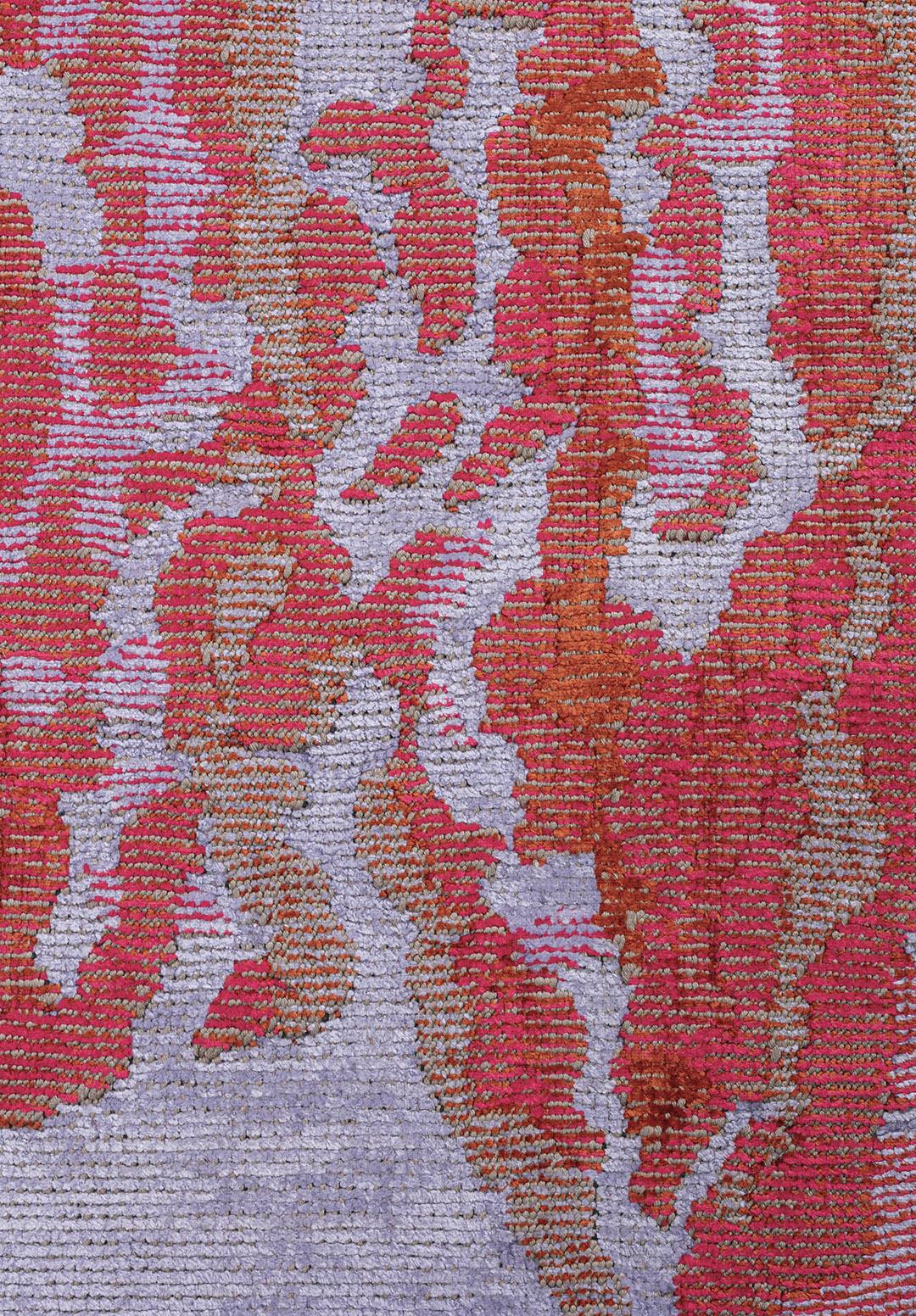 FOSSIL LILAC - RUST - FUSCHIA RUG