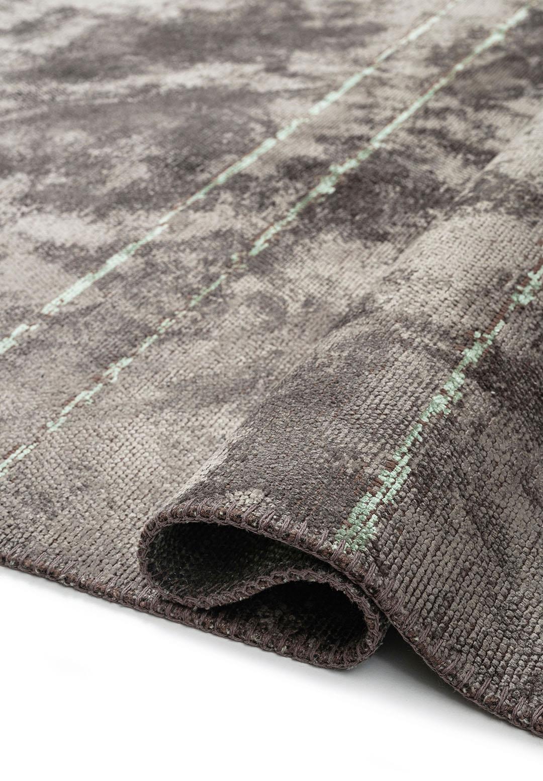 TRAIL RIVER GREEN - ANTHRACITE RUG