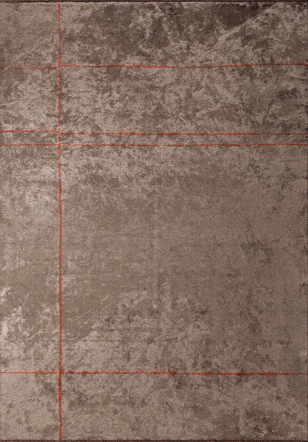 TRAIL RUST - KHAKI RUG